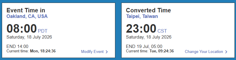 2026/07/18 Turnitin系統維護時間