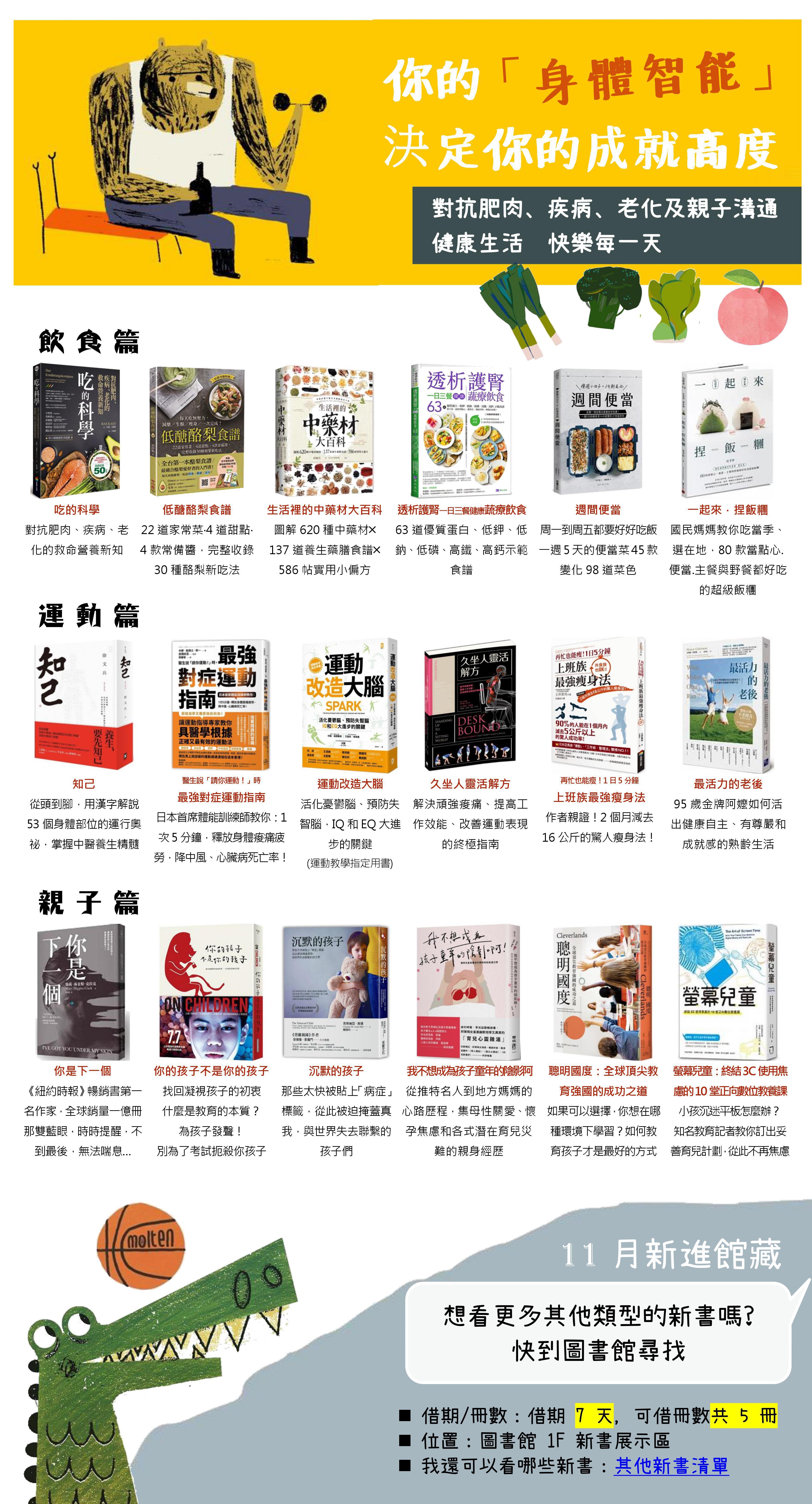 108年11月新書報