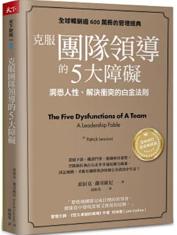 克服團隊領導的5大障礙