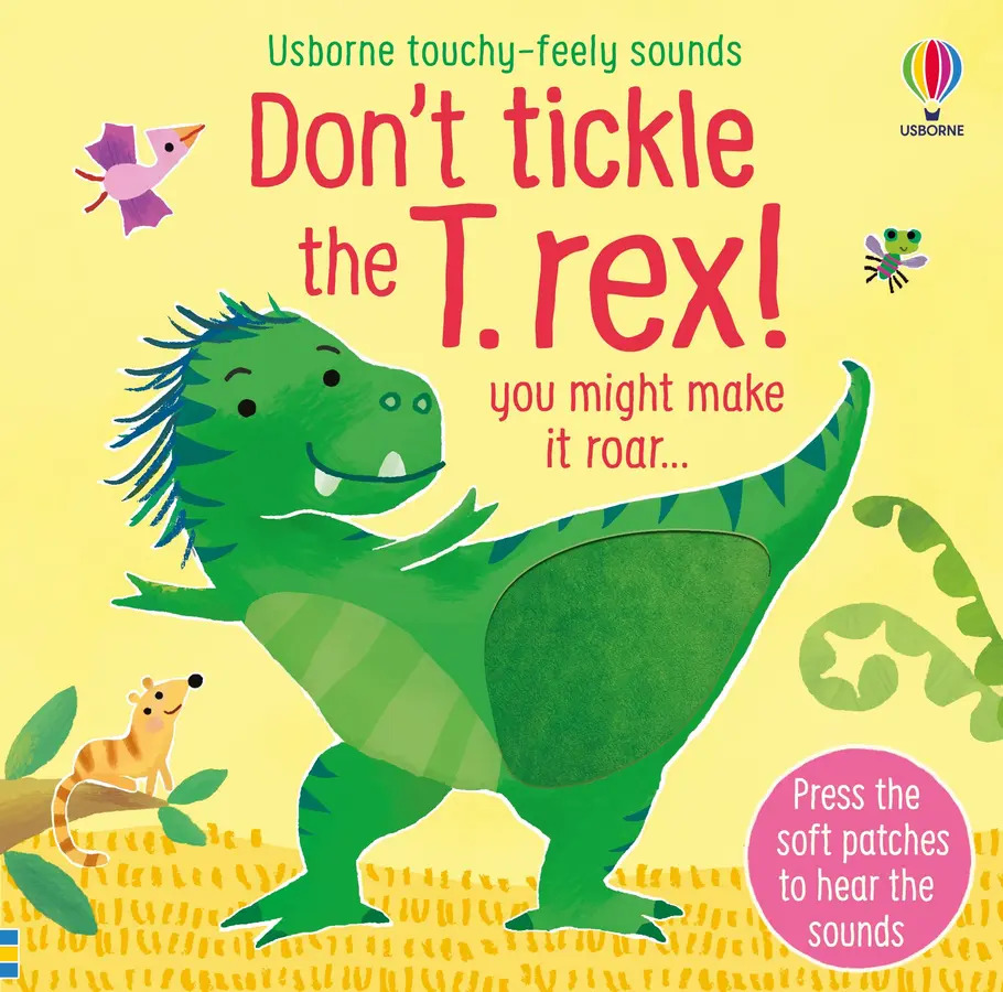 Don't tickle the T.rex!